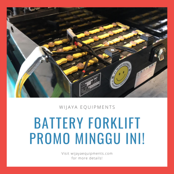 Battery Forklift Promo This Week